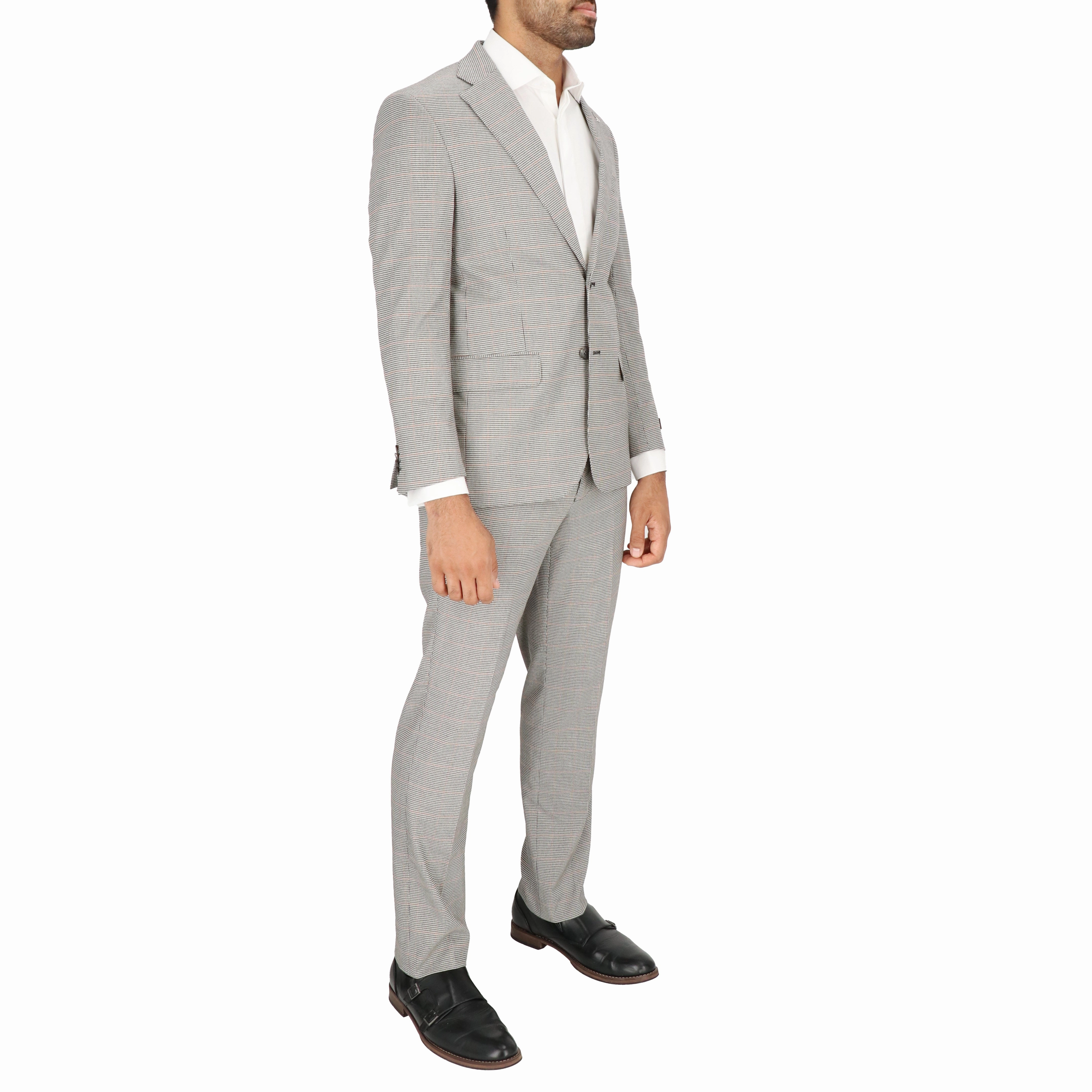 Scotch & Soda Mens Brown Suit
