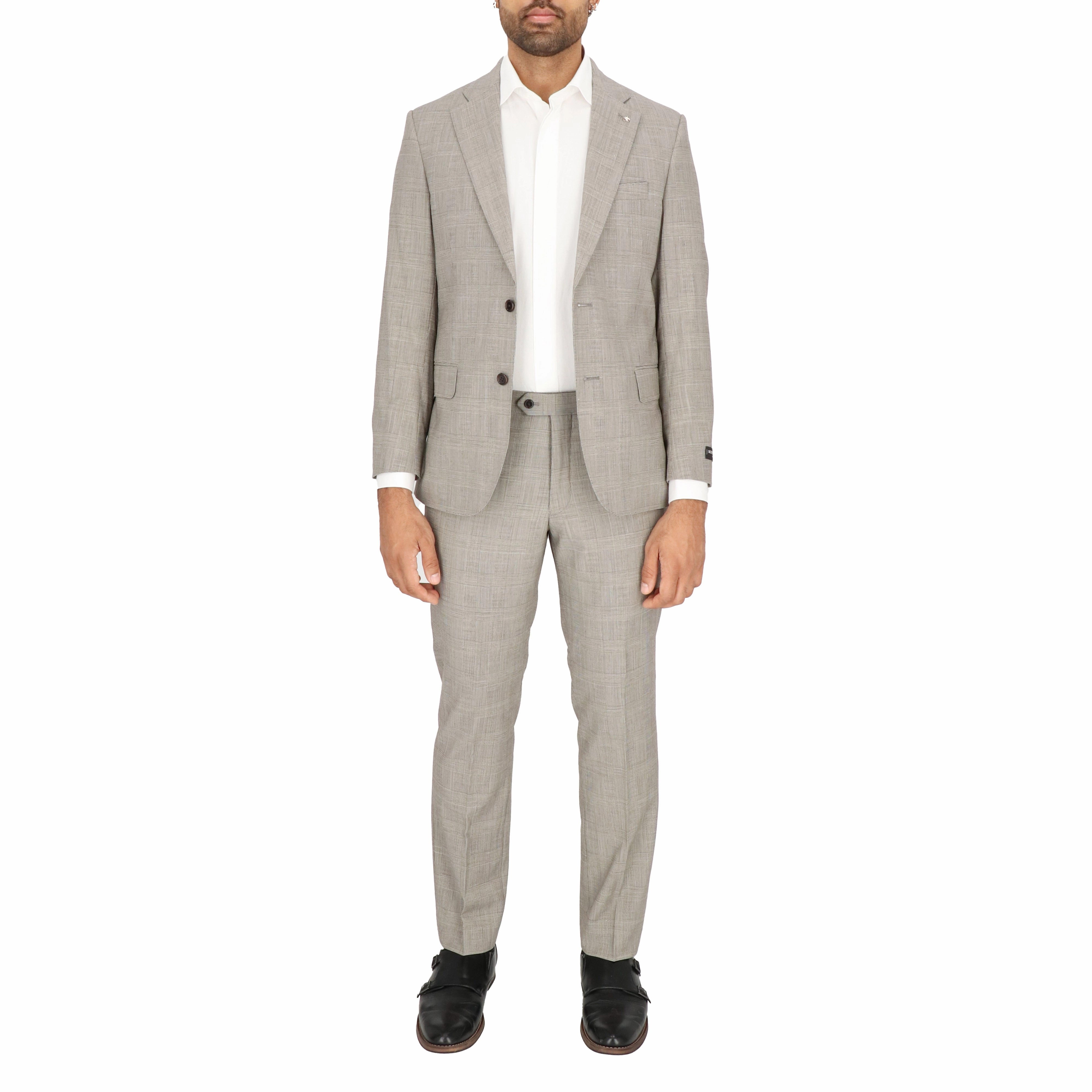 Scotch & Soda Mens Brown Suit