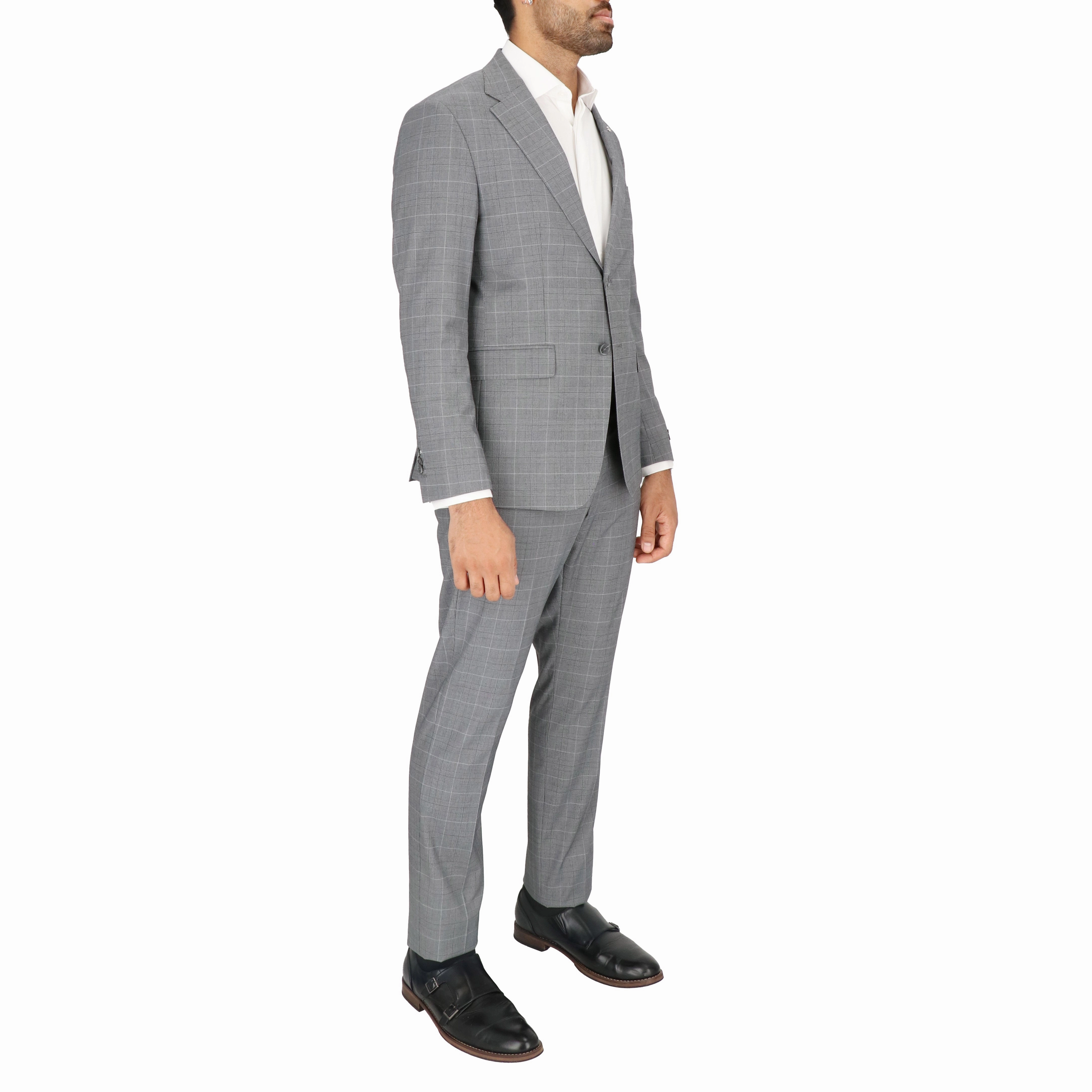 Scotch & Soda Mens Grey Suit