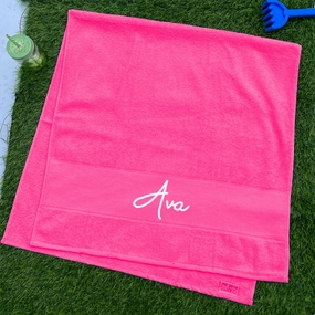 Script Name Beach & Bath Towel Holiday Collection - holiday outfits clearance