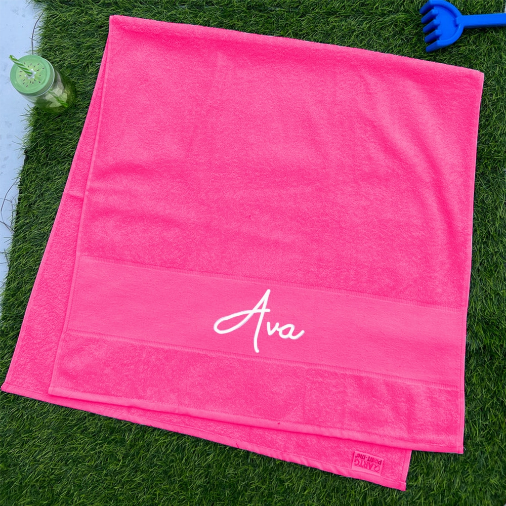 Script Name Beach & Bath Towel Holiday Collection - holiday outfits clearance