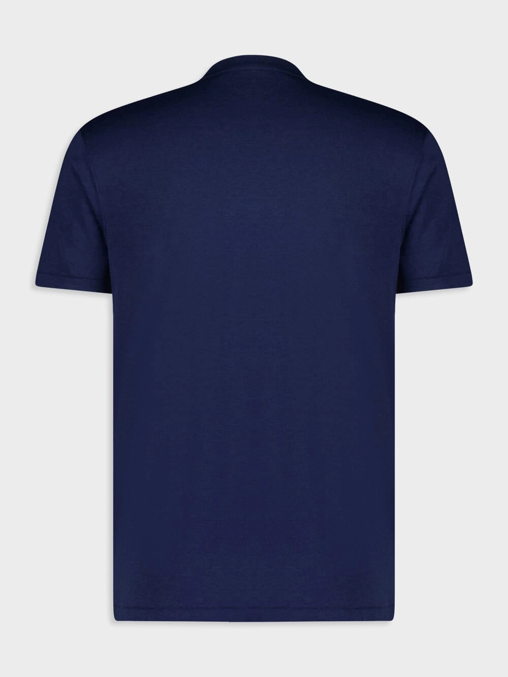 Sea Blue Lyocell Cotton T-Shirt
