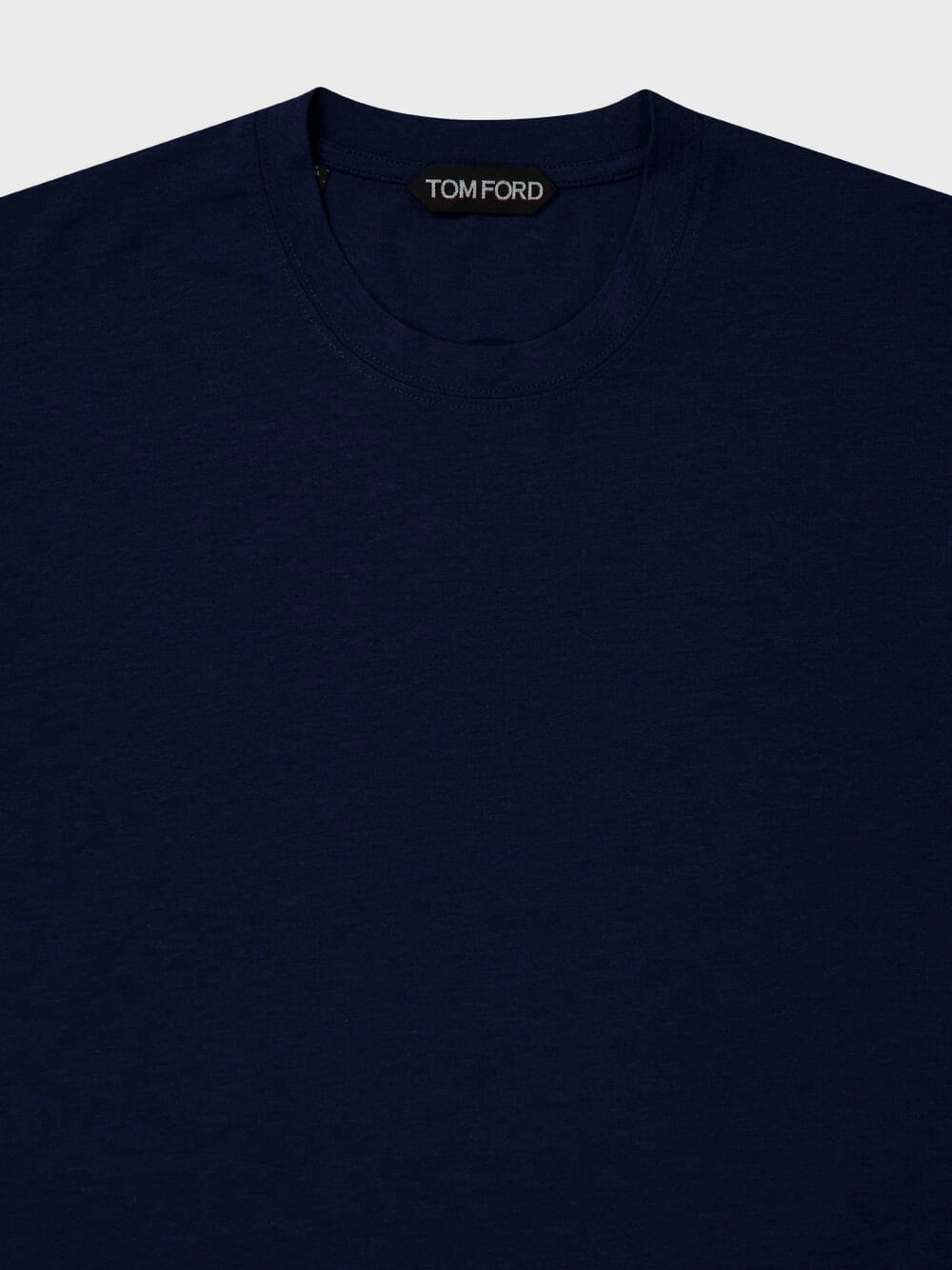 Sea Blue Lyocell Cotton T-Shirt