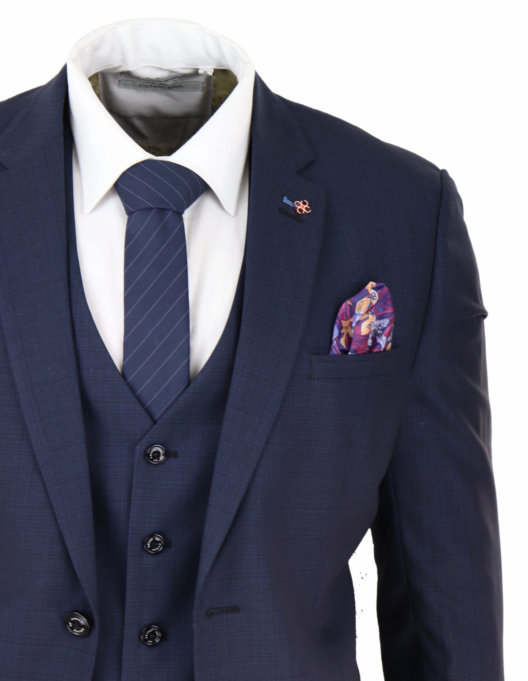 Seeba Classic 3 Piece Slim Fit Suit