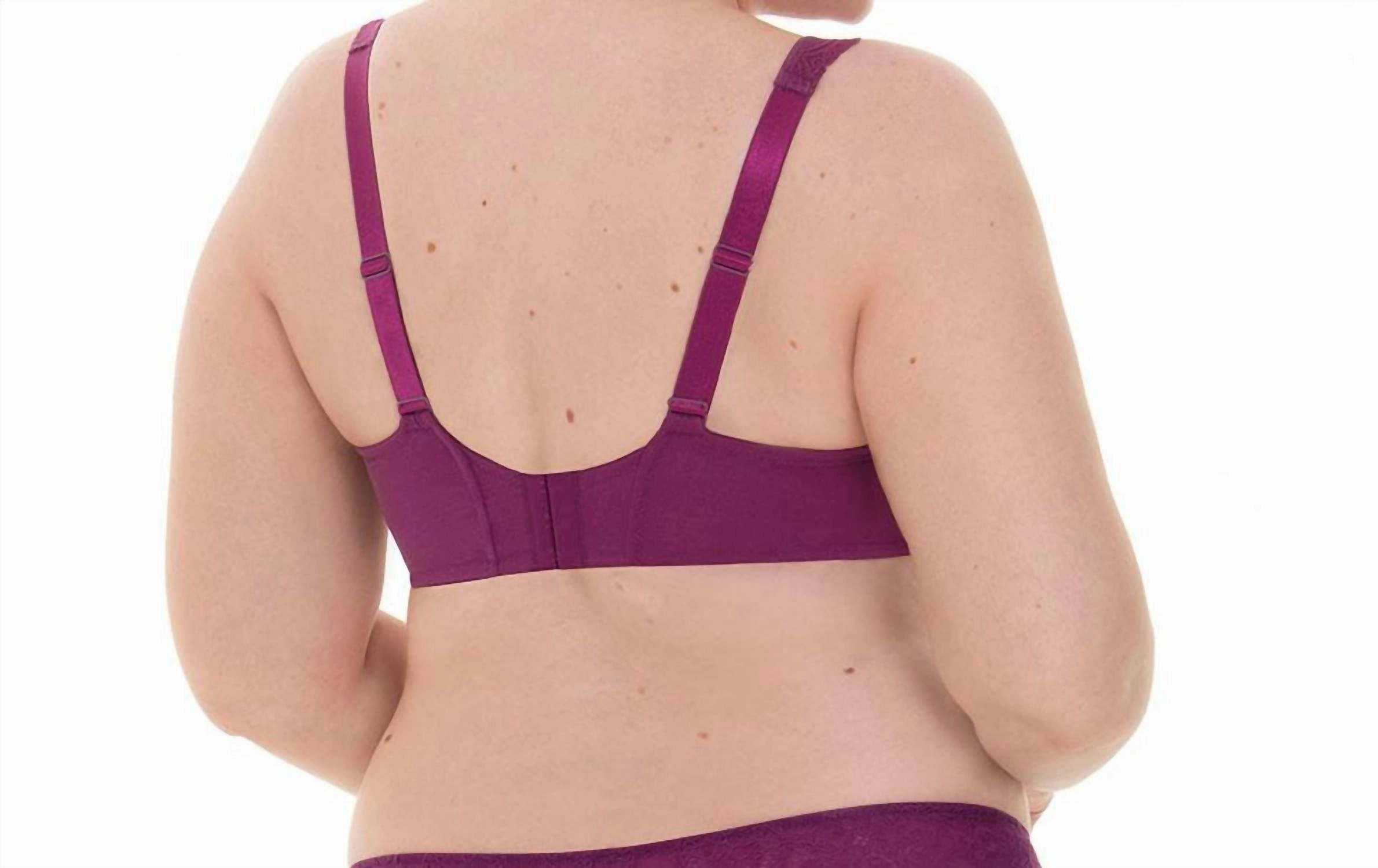 Selma Full Cup With Underwire Bra In Purple Wine