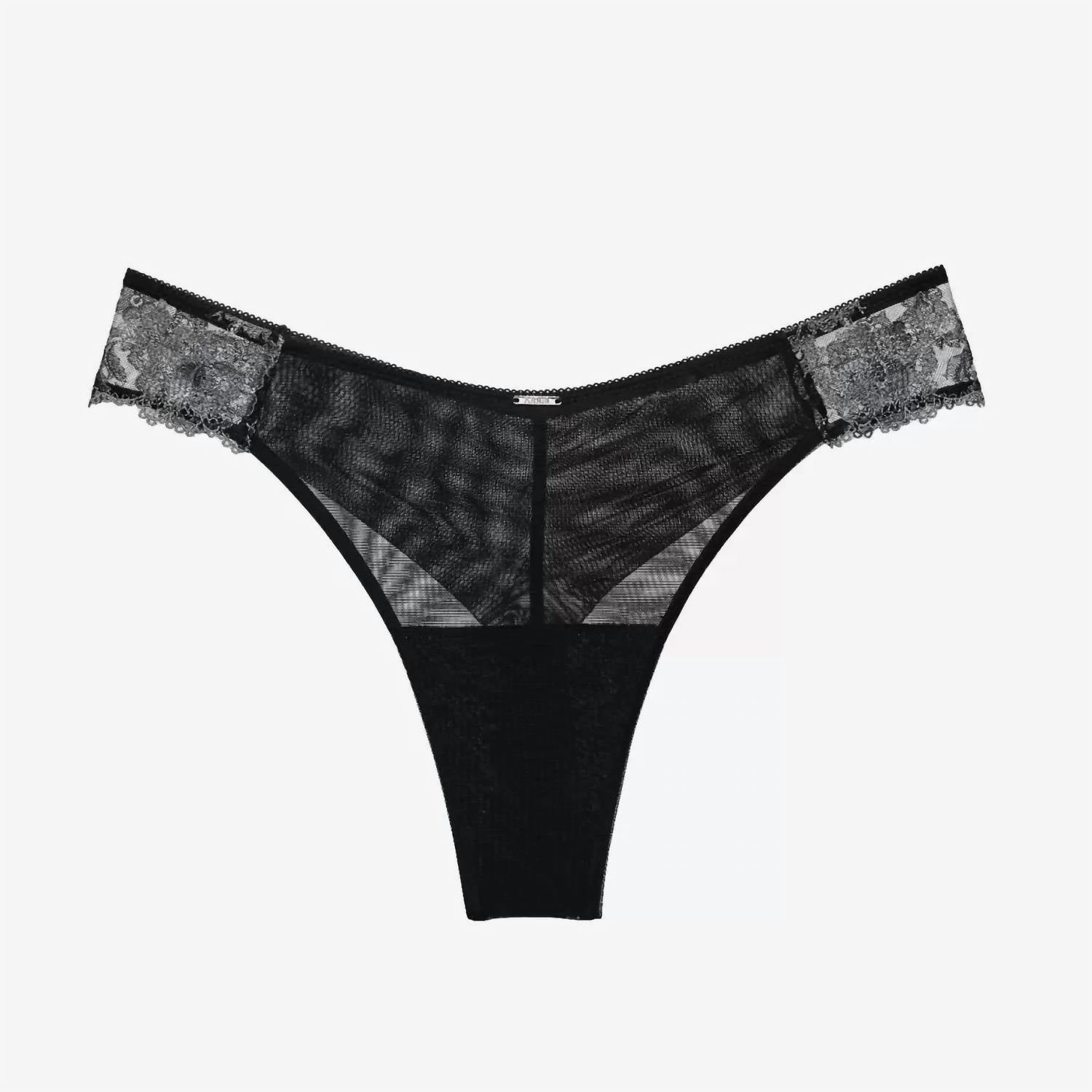 Sensual Thong In Black