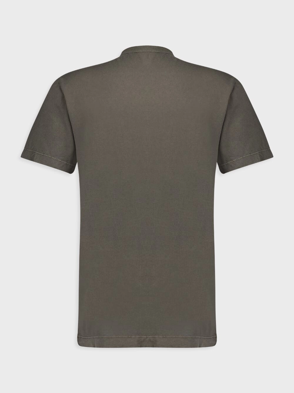 Short Sleeve Crew Neck Green T-Shirt