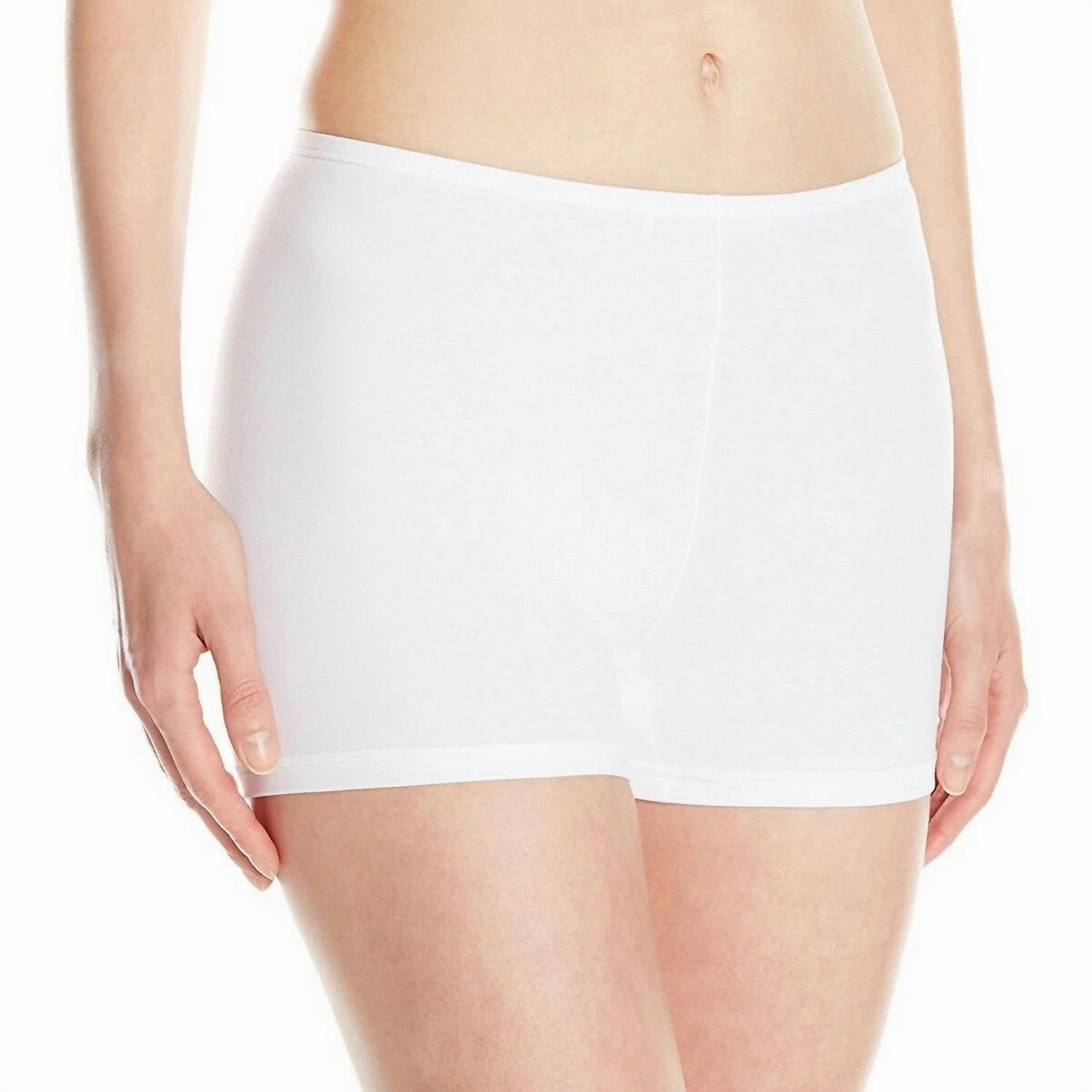 Silk Magic Boy Leg Brief Panty In Porcelain