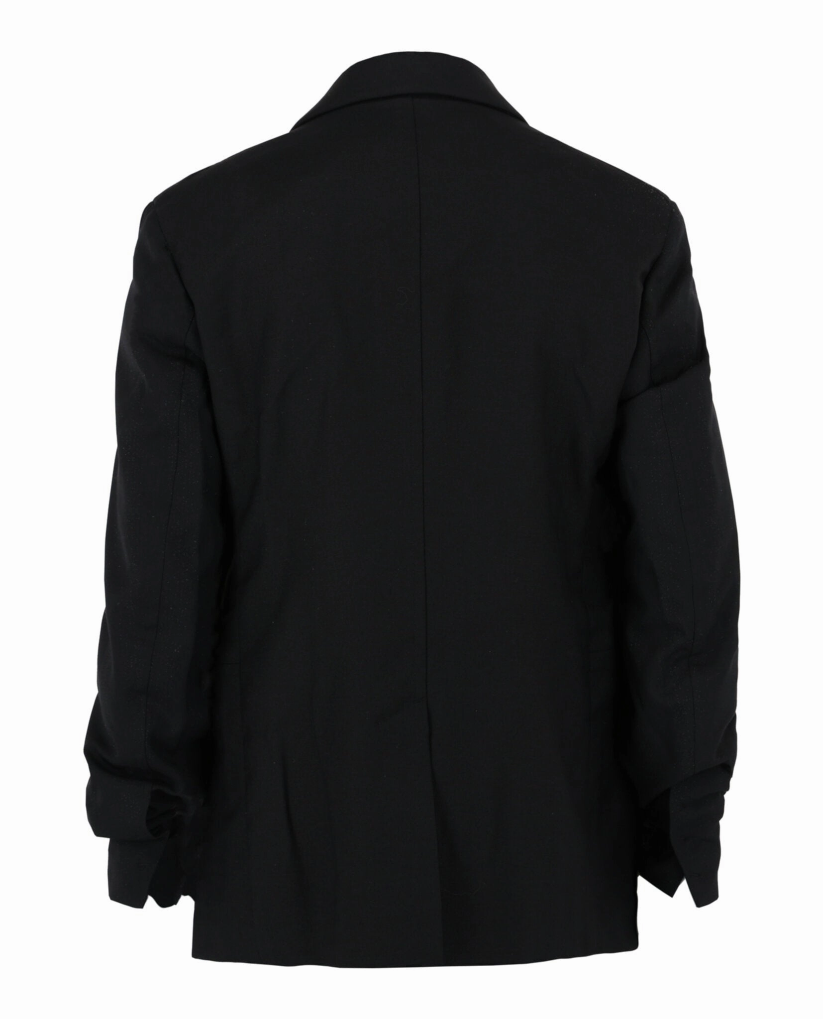Single-Breasted Layered Blazer