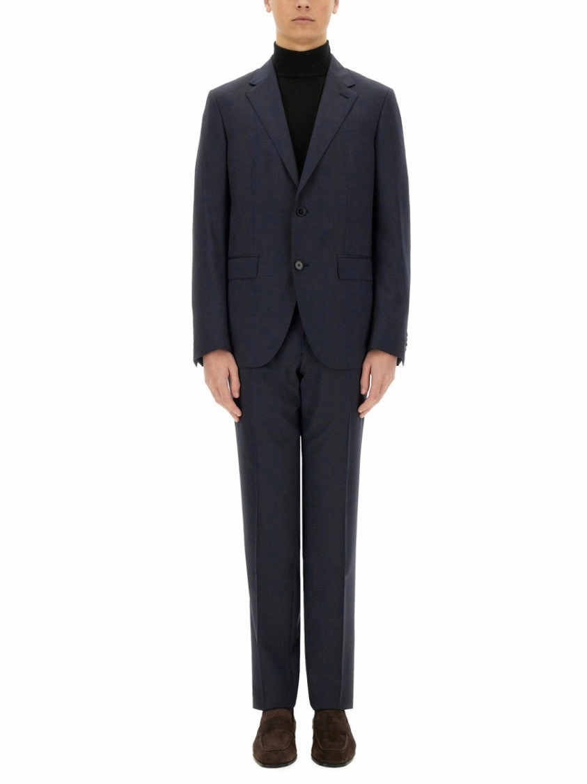 Single-Breasted Tailored Dress