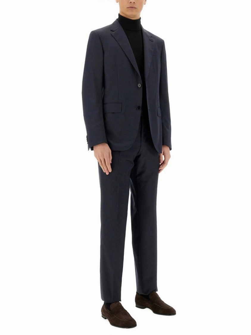 Single-Breasted Tailored Dress