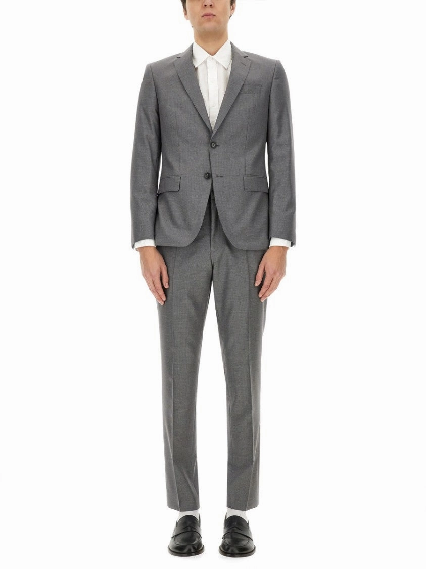 Single-Breasted Tailored Suit