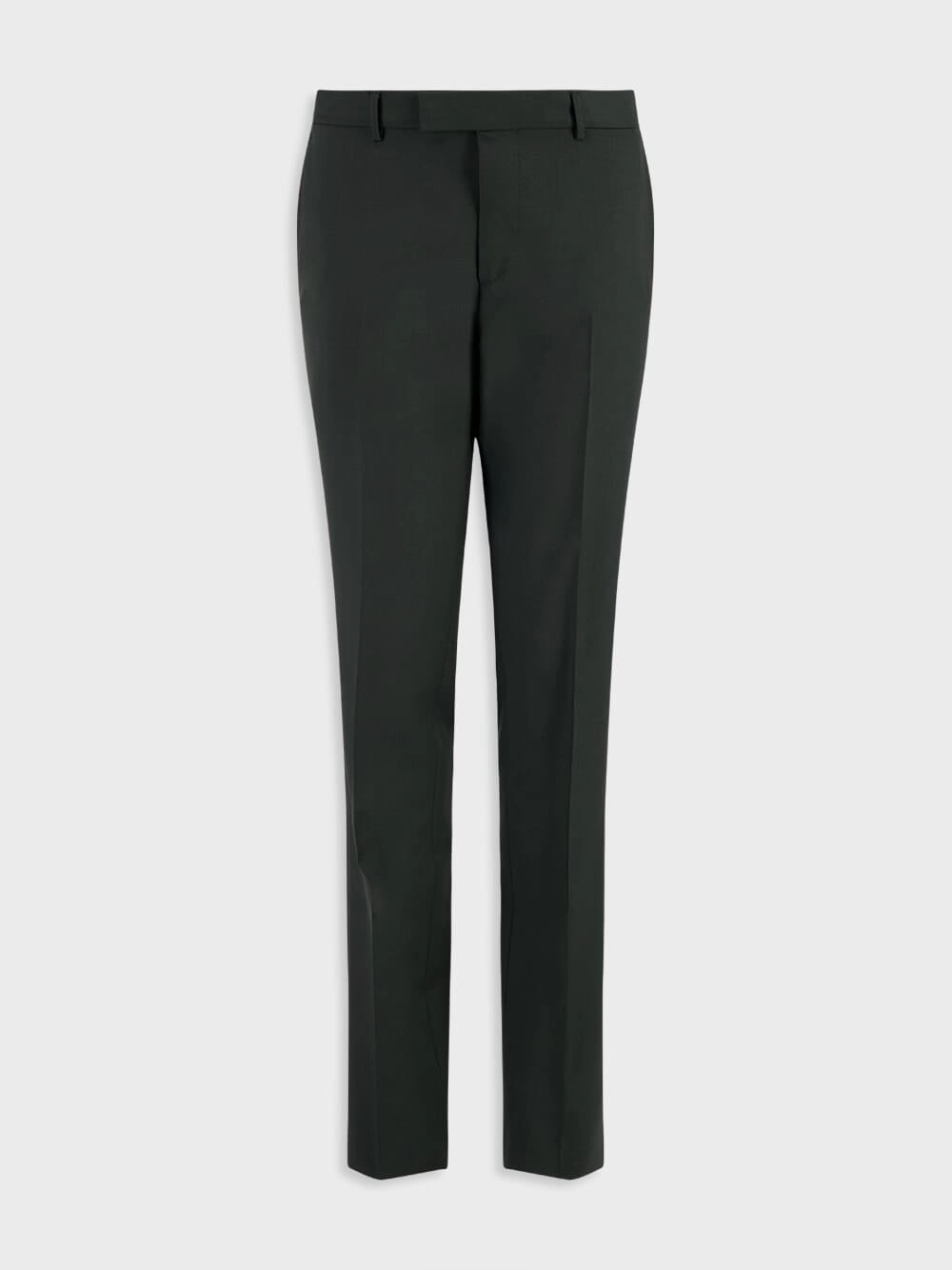 Single-Breasted Wool Moahir Suit