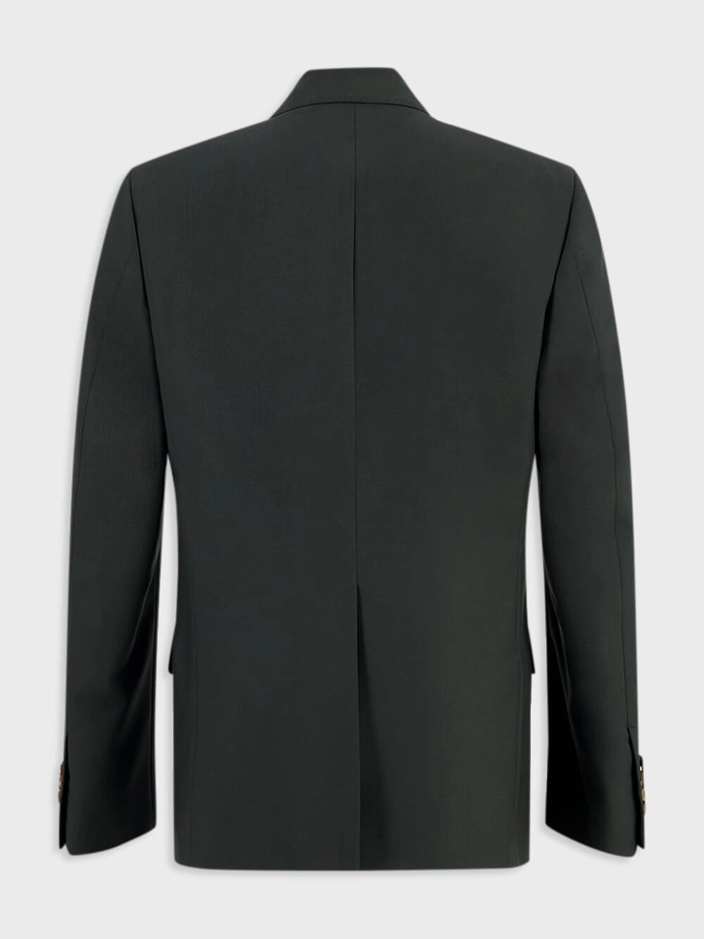 Single-Breasted Wool Moahir Suit