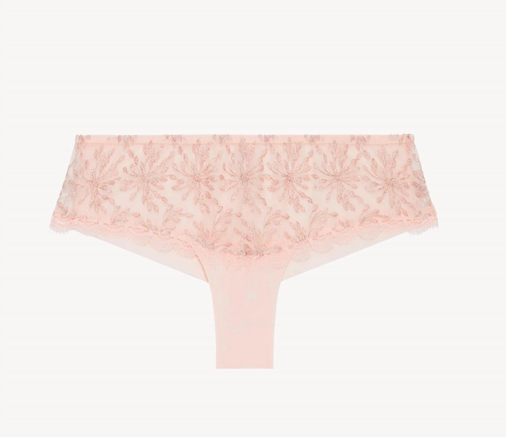 Singuliere Boyshort In Petal Powder