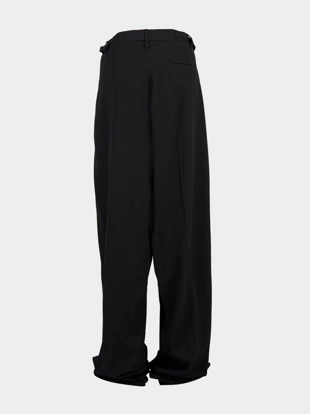 Skater Tailored Trousers in Black