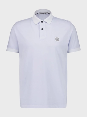 Sky Blue Slim Fit Polo Shirt Tops Mens - men's t-shirts outlet