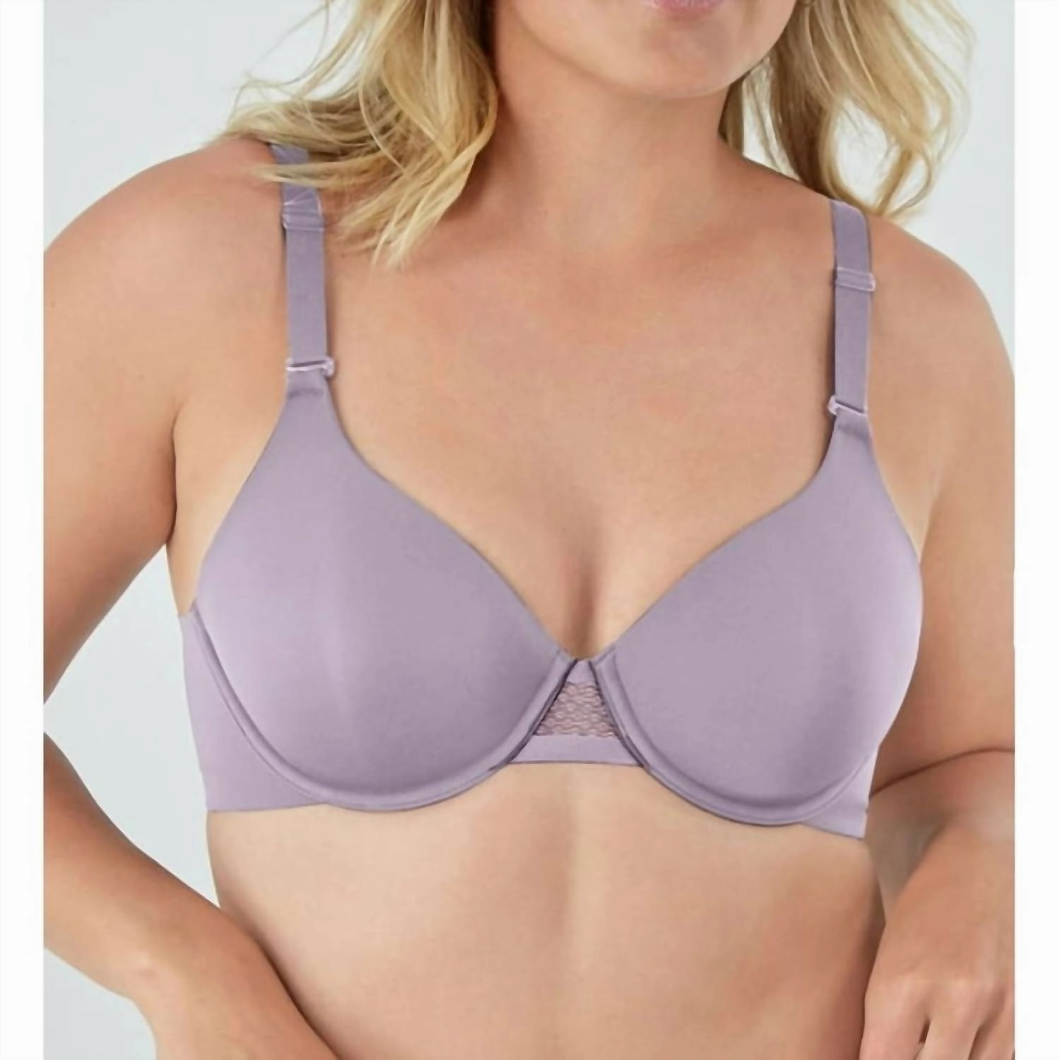 Sleek Support Soothing Underwire T-Shirt Bra In Lilac