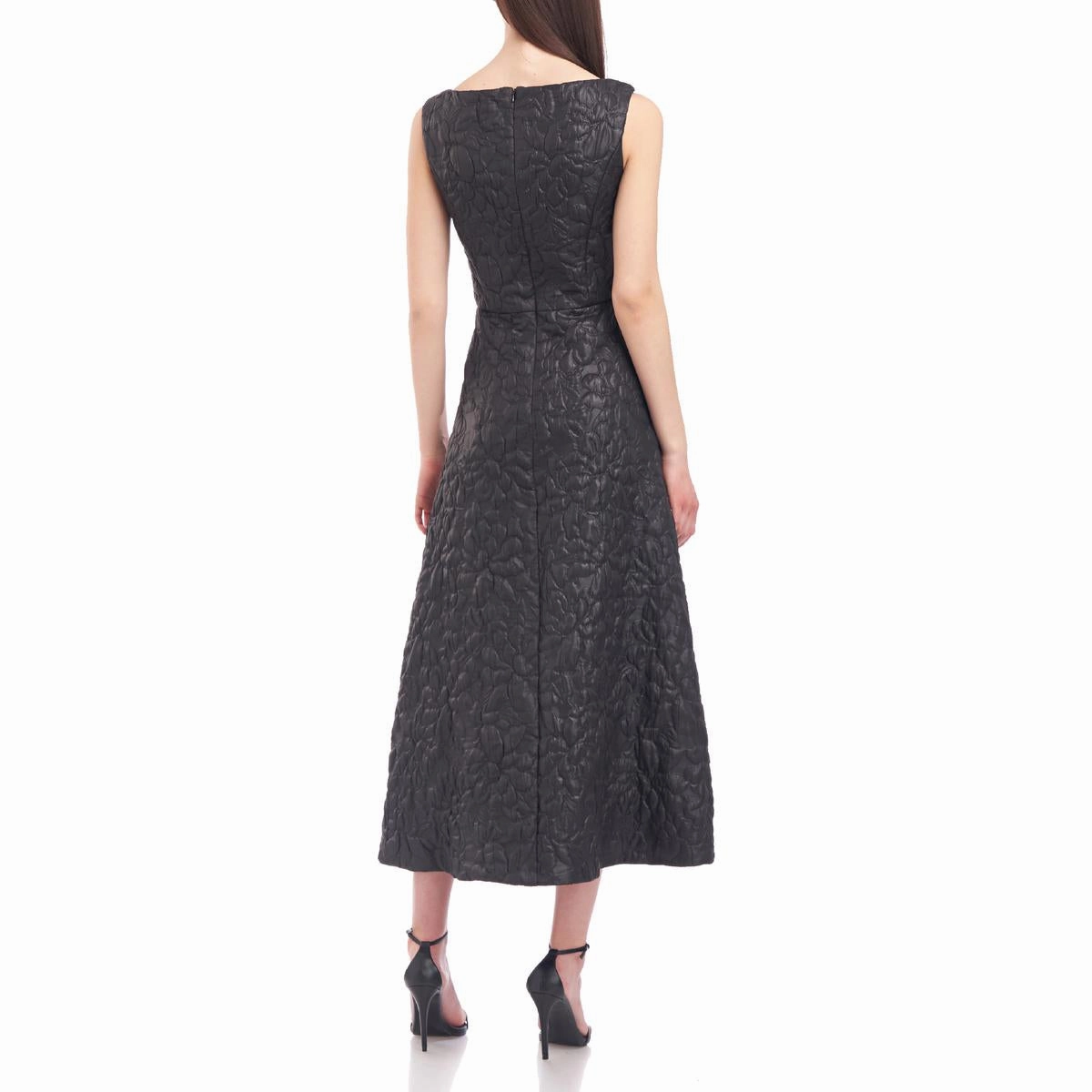 Sloane Womens Textured Long Midi Dress