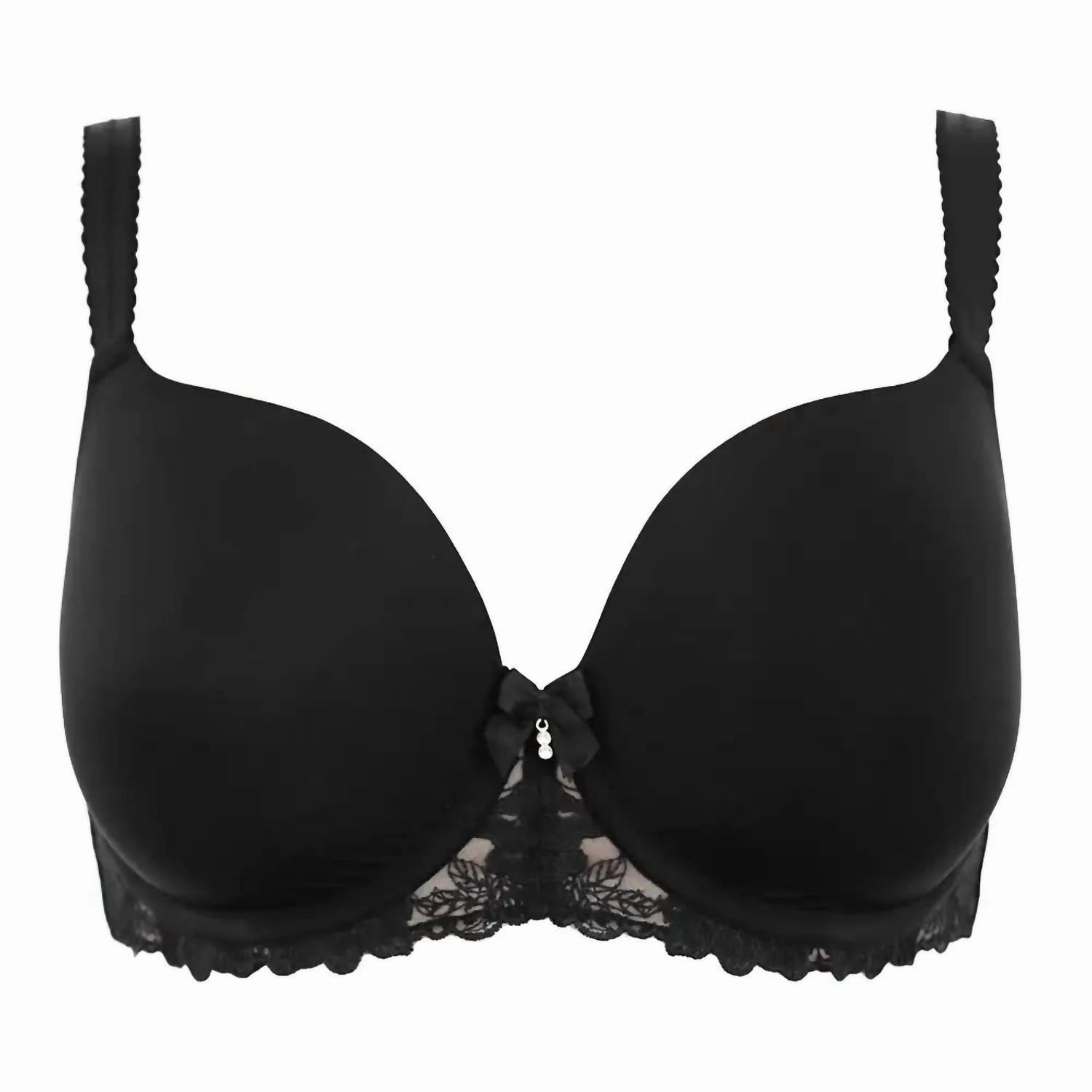 Sofia Padded T Shirt Bra In Black