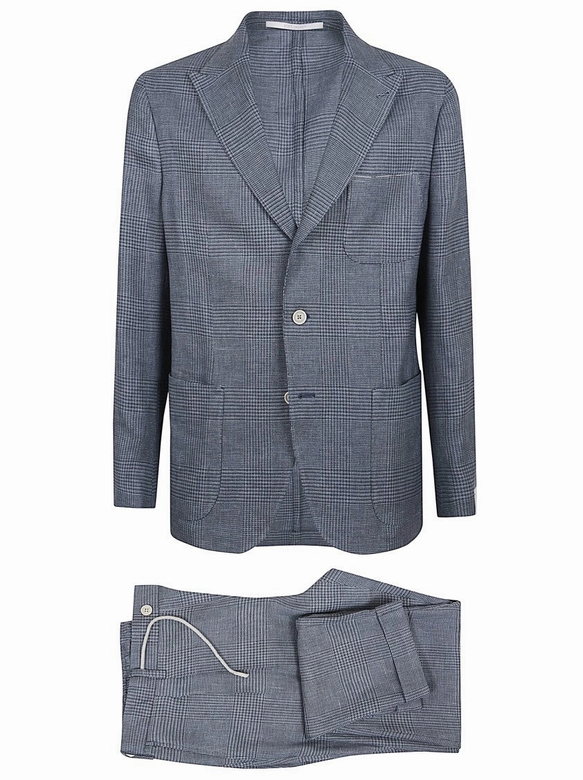 Sophisticated Linen And Wool Blend Suit