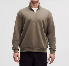 Steady State Half Zip Sweater In Nomad turtleneck sweaters sale