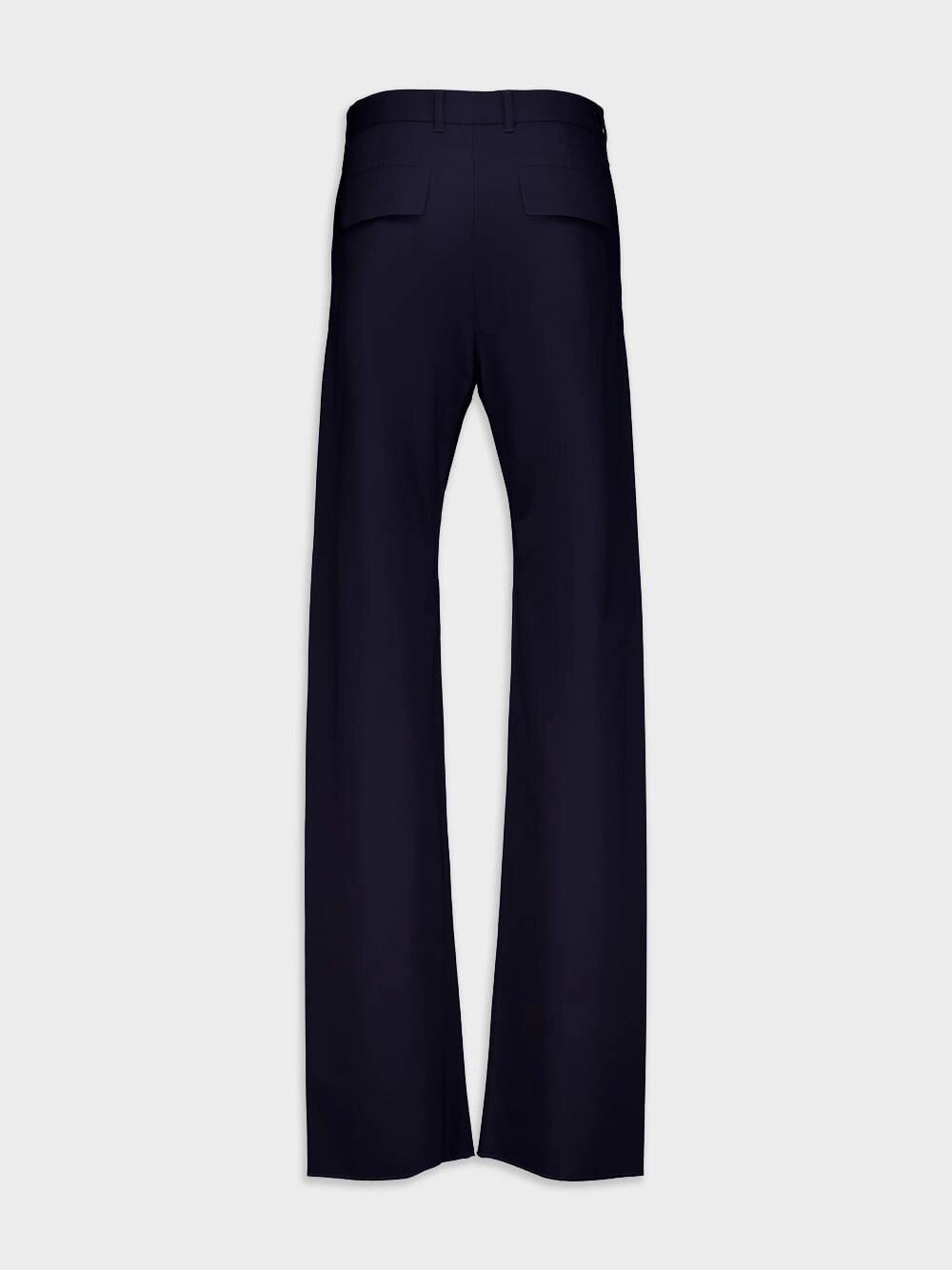 Straight-Leg Cotton Trousers