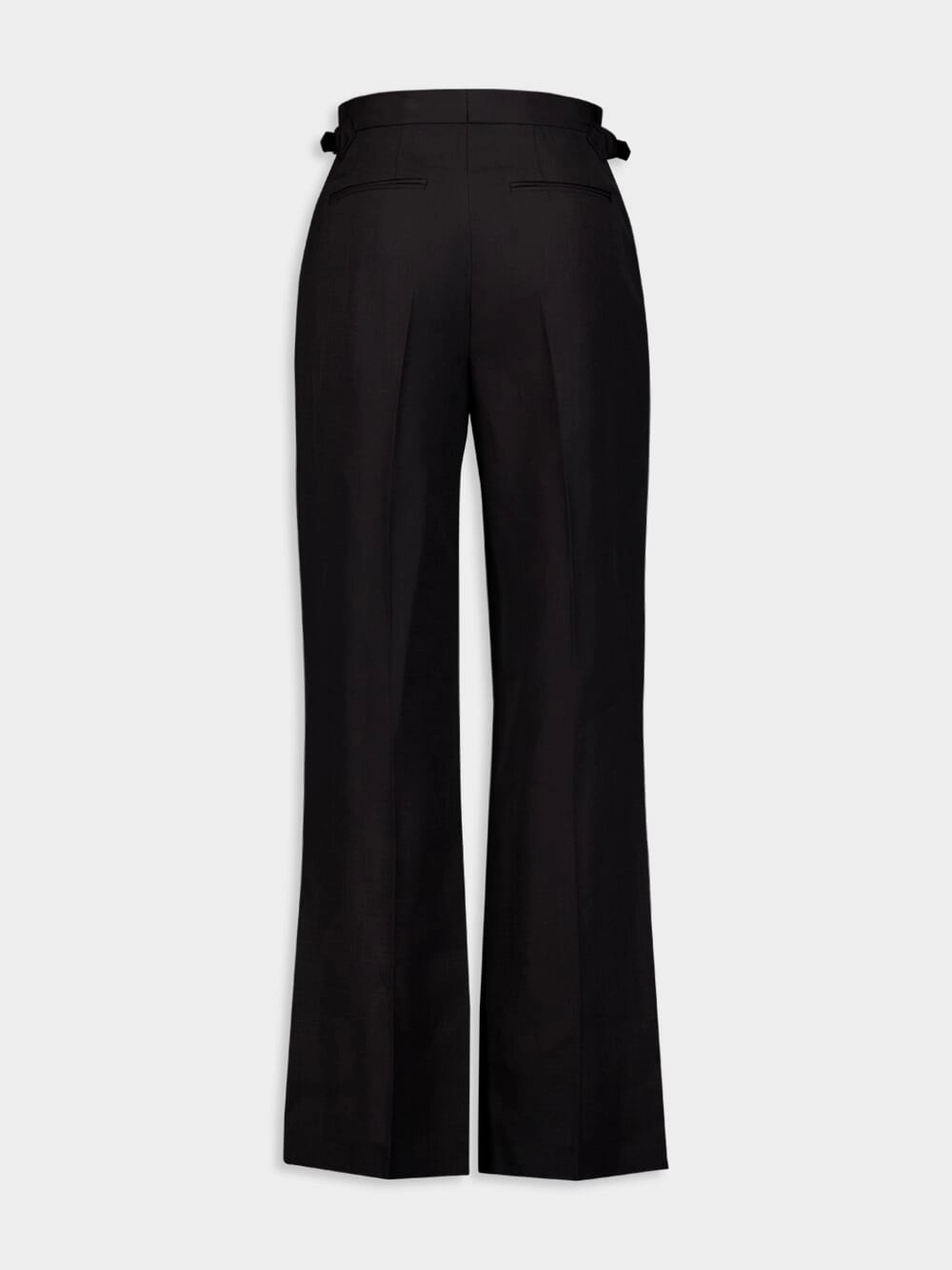 Straight-Leg Tailored Trousers