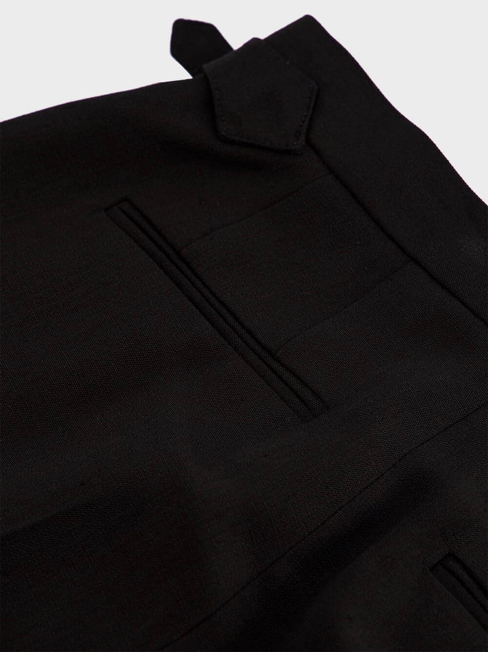 Straight-Leg Tailored Trousers