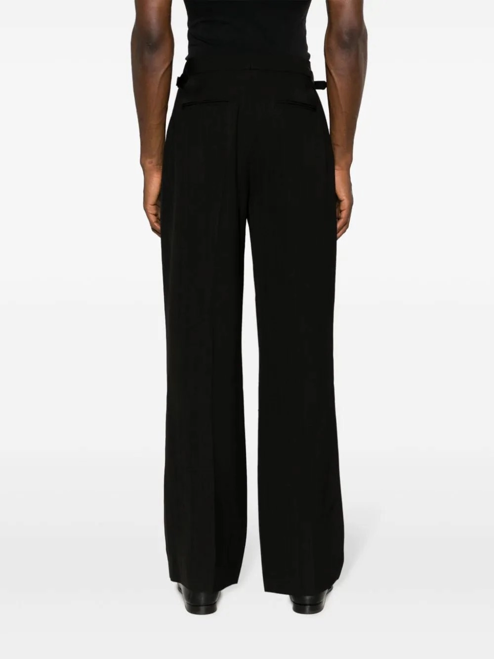 Straight-Leg Tailored Trousers
