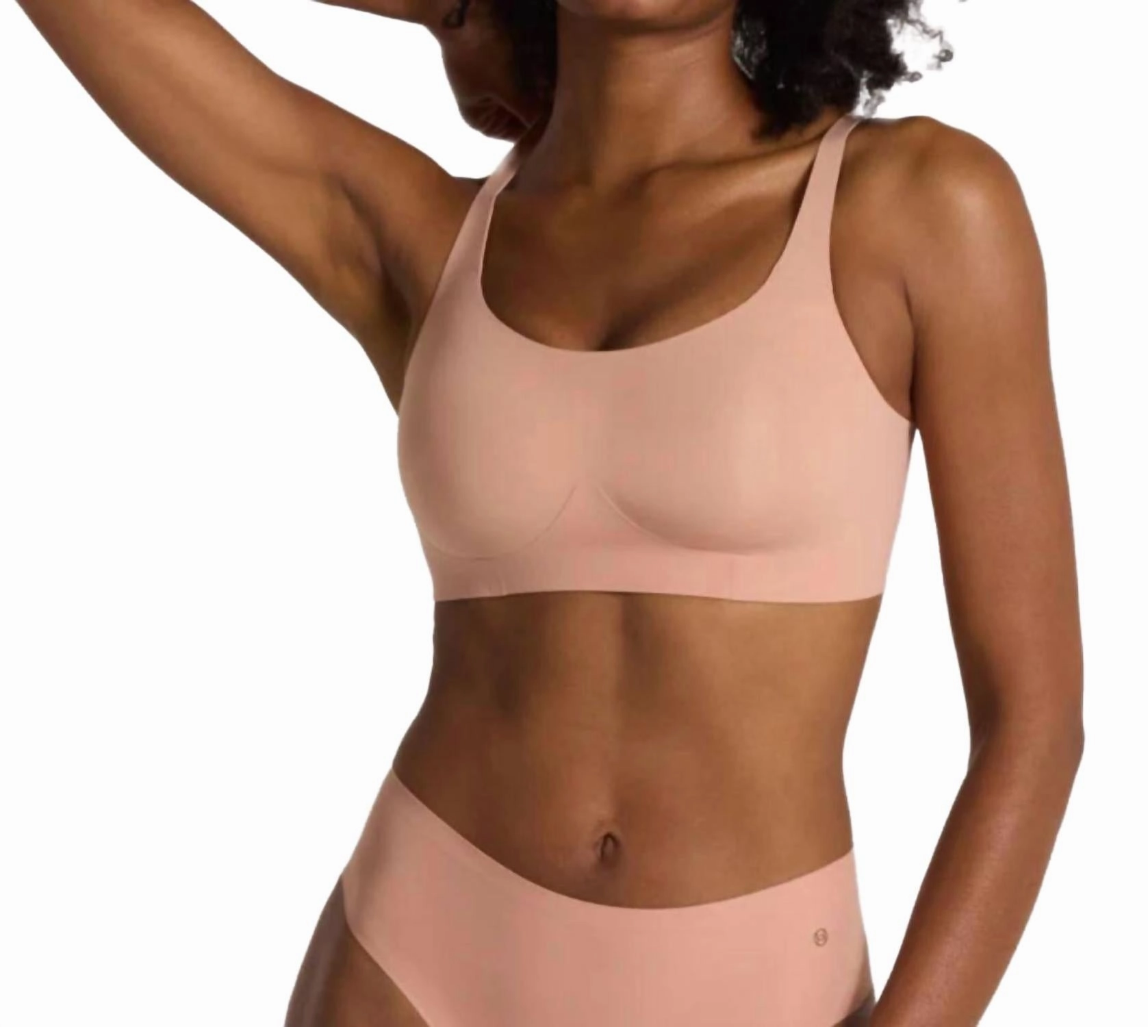 Structured Scoop Bra In Himalayan Salt