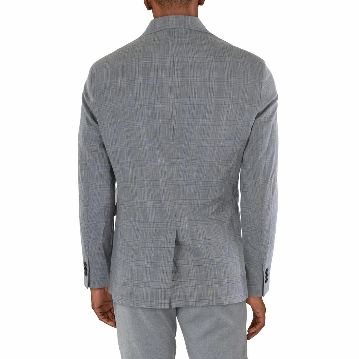 Studio Mens Wool Blend Suit Separate Two-Button Blazer