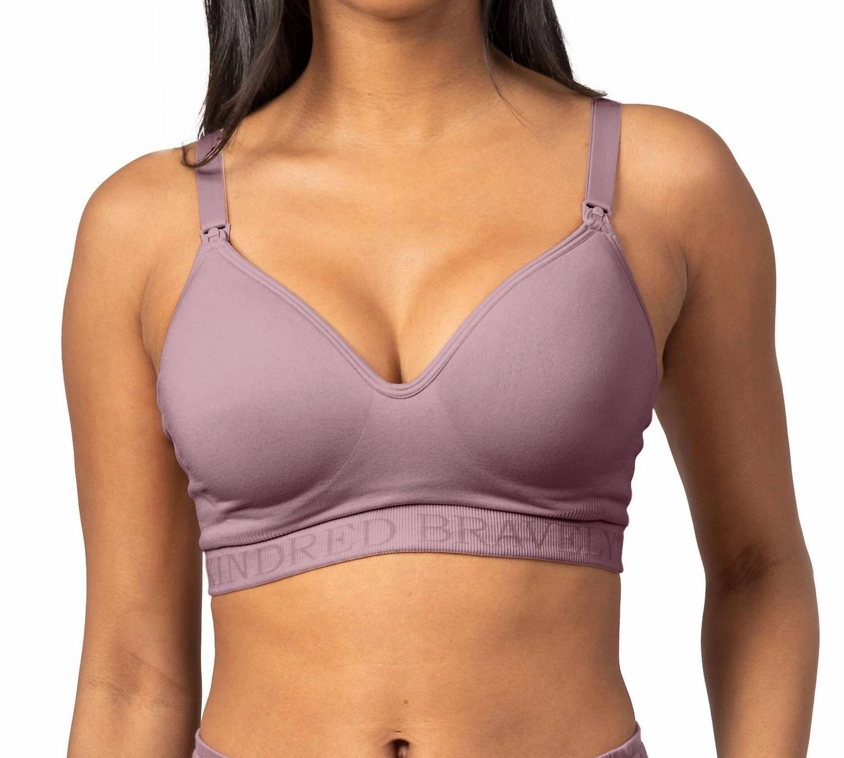 Sublime Contour Hands-Free Pumping & Nursing Bra In Twlilight
