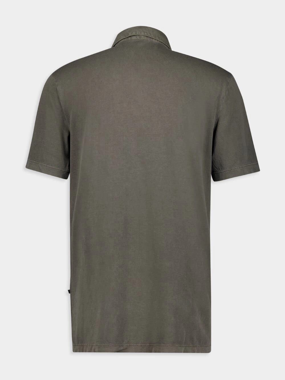 Sueded Jersey Green Polo