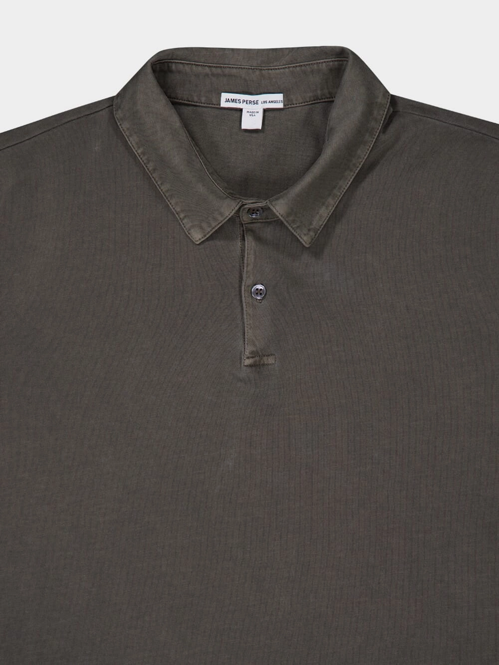 Sueded Jersey Green Polo