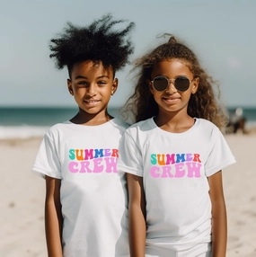 Summer Crew Matching T-Shirts Holiday Collection - holiday outfits clearance