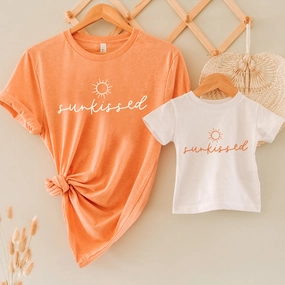 Sunkissed Matching Summer T-Shirts Holiday Collection - holiday outfits clearance