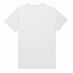 Sunspel Classic Crew T-Shirt White henley shirts online