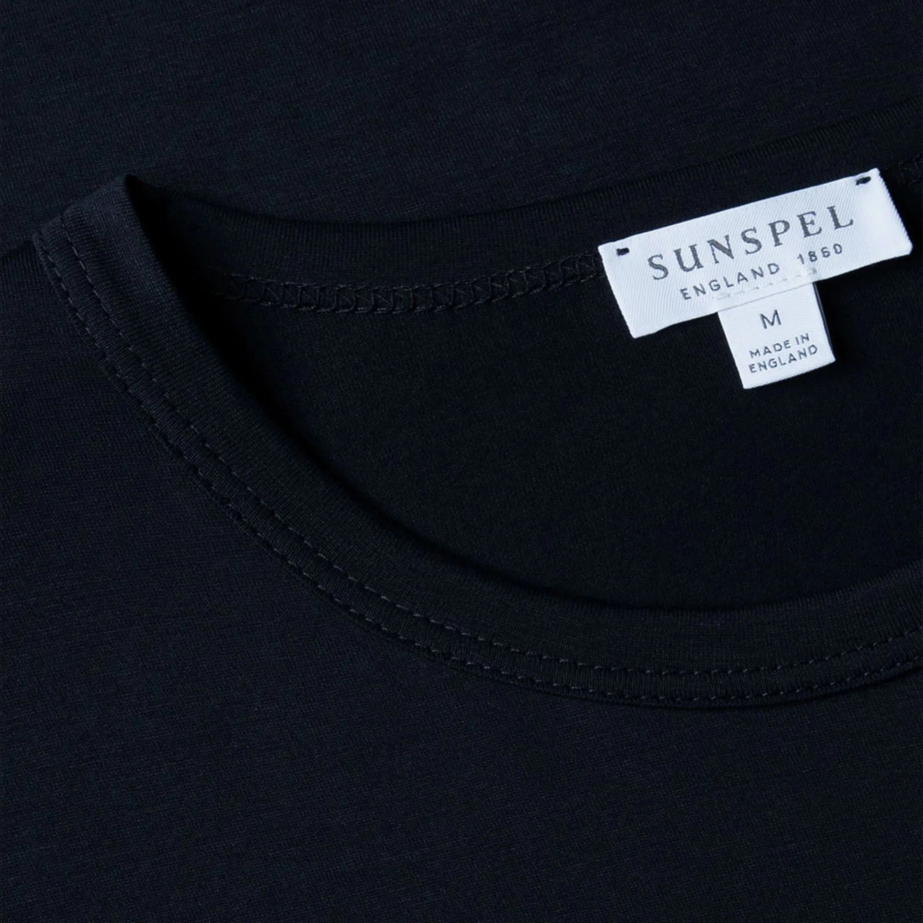 Sunspel S/S Crew Neck Tee Midnight Navy