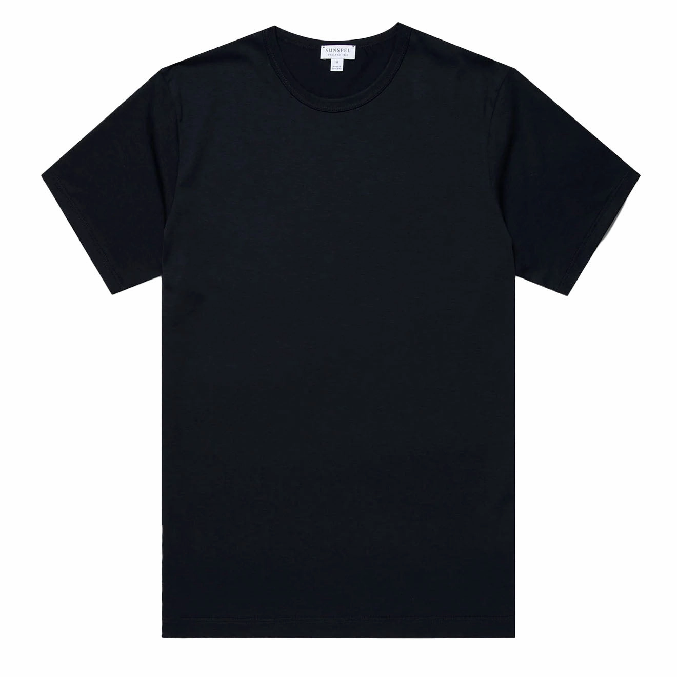 Sunspel S/S Crew Neck Tee Midnight Navy henley shirts online