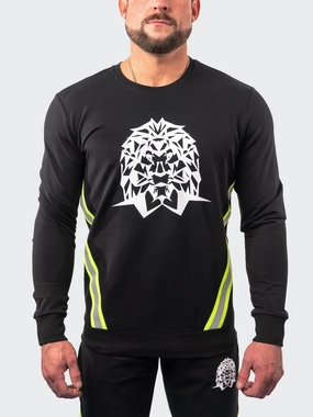 Sweater Lightning Black chunky knit discount