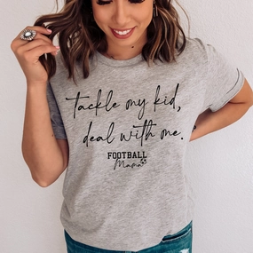 Tackle My Kid Football Mama T-Shirt Holiday Collection - holiday outfits clearance