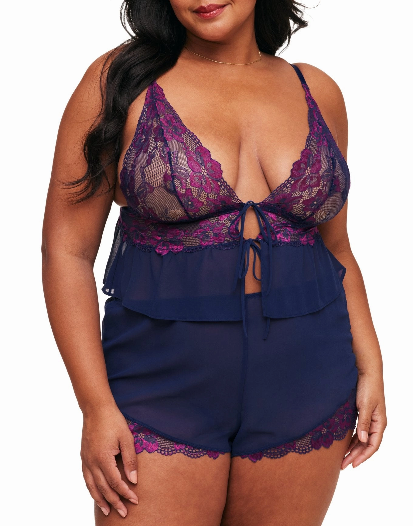Tammy Women's Plus-Size Cami & Shorts Set Lingerie