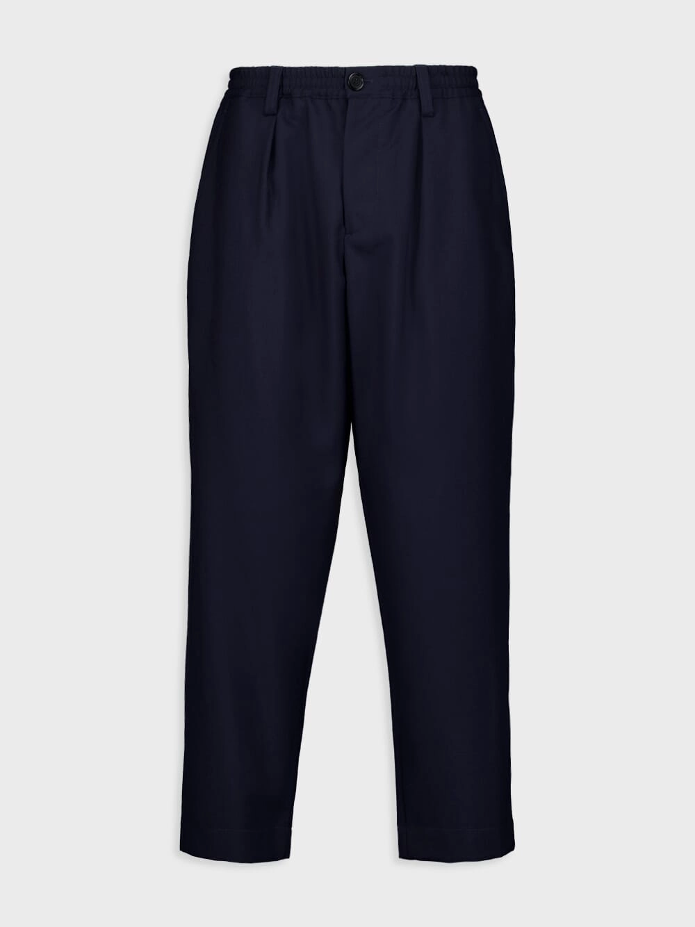 Tapered-Leg Wool Trousers Bottoms Mens - cheap mens shorts online