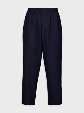 Tapered-Leg Wool Trousers Bottoms Mens - cheap mens shorts online