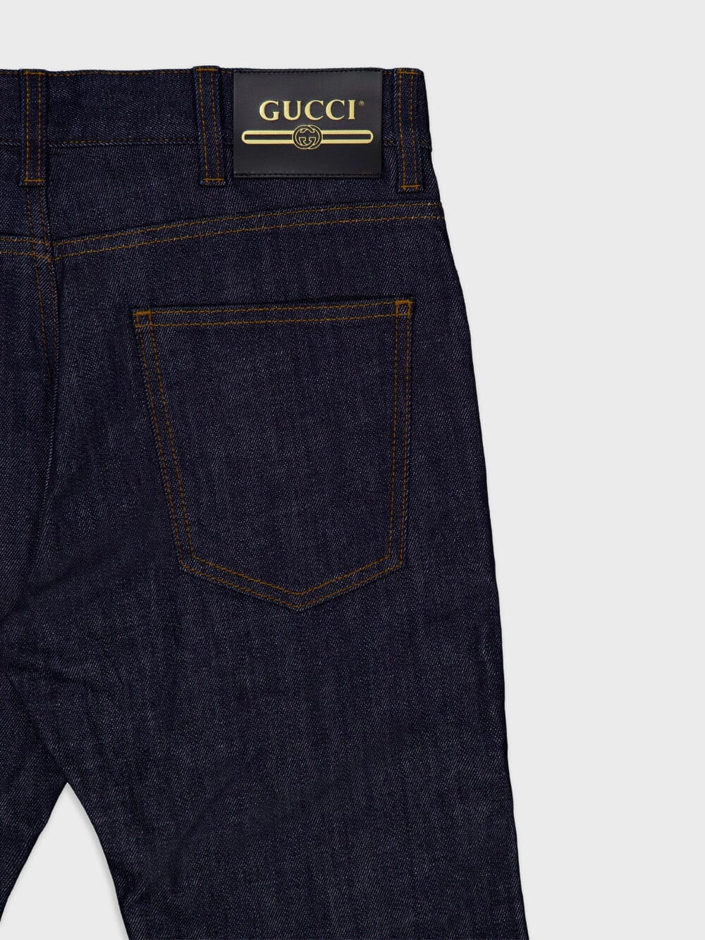 Tapered washed Jeans