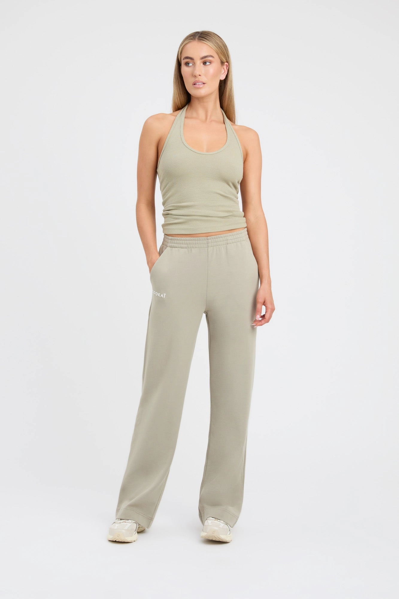 Tate Wide Leg Track Pant affordable womens bottoms sale