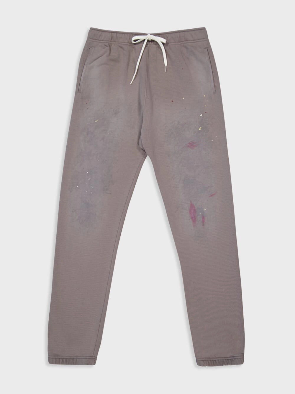 Taupe Casual Cotton Trousers