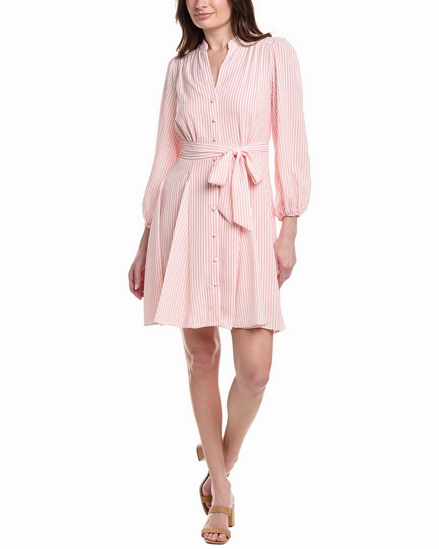 Taylor Seersucker Stripe Shirtdress