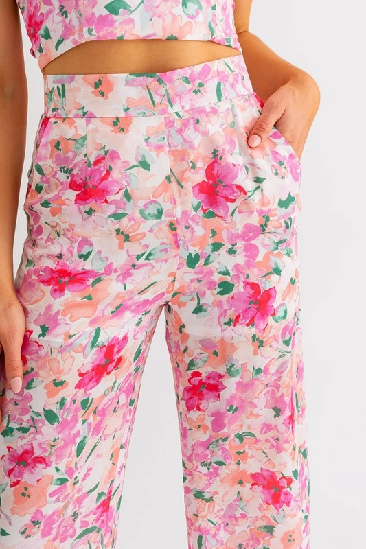 Tea Party in the Garden Crop Top - Large